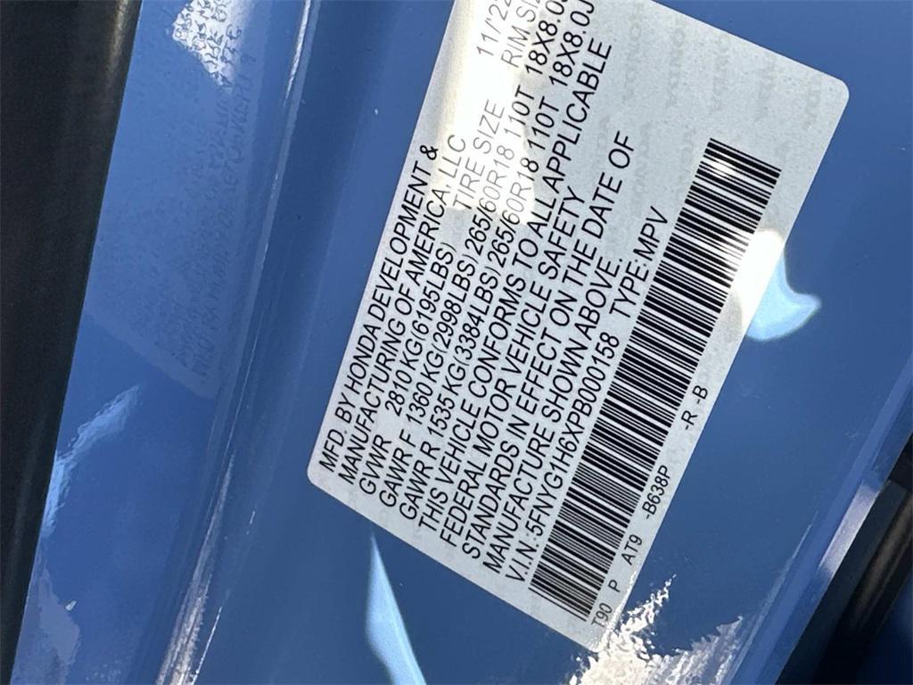 used 2023 Honda Pilot car, priced at $36,989