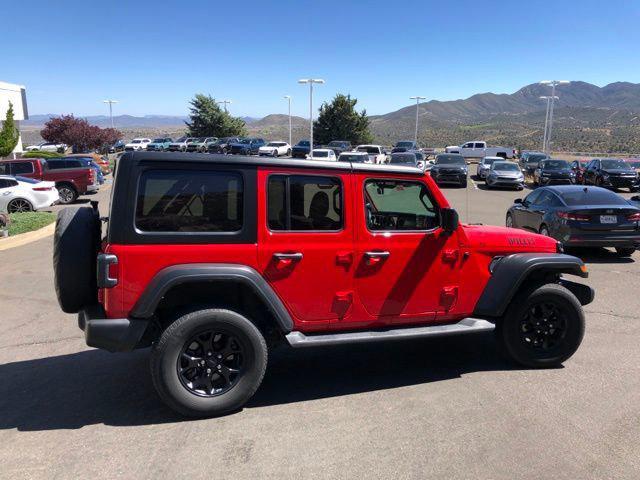 used 2022 Jeep Wrangler car, priced at $29,800