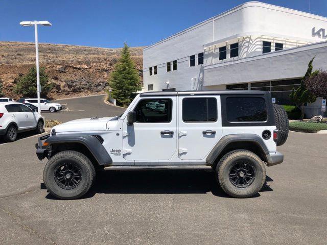 used 2020 Jeep Wrangler Unlimited car, priced at $22,500
