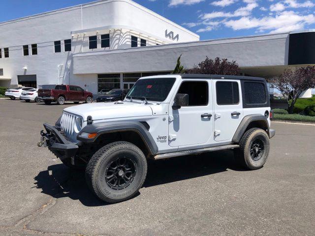used 2020 Jeep Wrangler Unlimited car, priced at $22,500