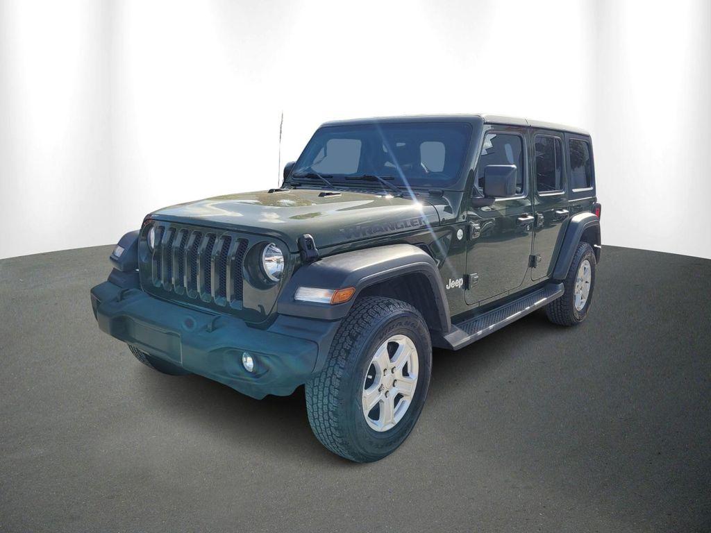used 2020 Jeep Wrangler Unlimited car, priced at $20,987