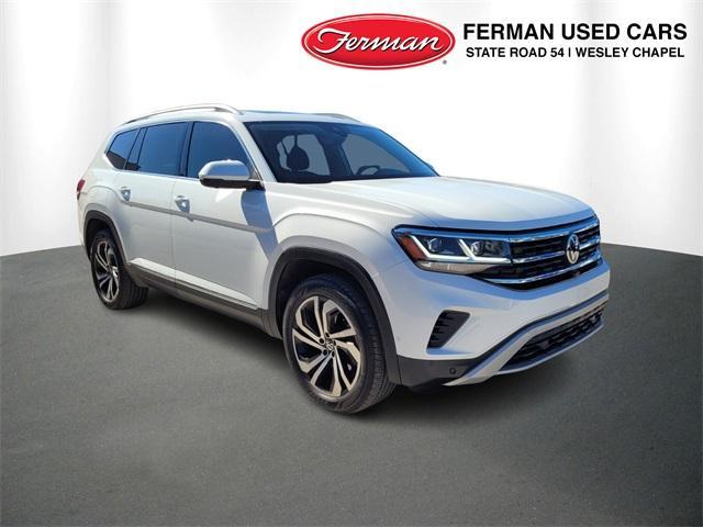 used 2021 Volkswagen Atlas car, priced at $22,500