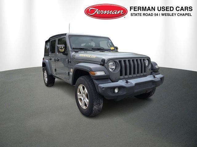 used 2020 Jeep Wrangler Unlimited car, priced at $25,868