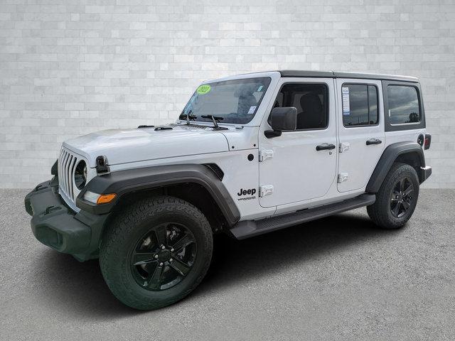 used 2021 Jeep Wrangler Unlimited car, priced at $26,391
