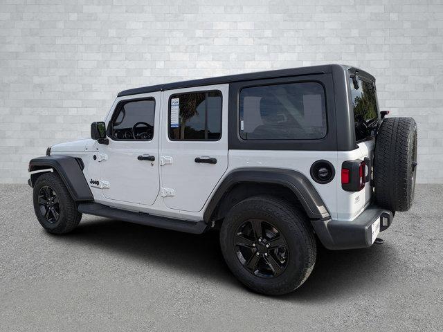 used 2021 Jeep Wrangler Unlimited car, priced at $26,391