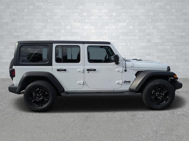 used 2021 Jeep Wrangler Unlimited car, priced at $26,391