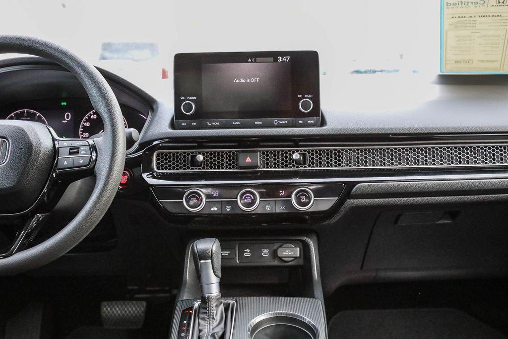 used 2025 Honda Civic car, priced at $27,998