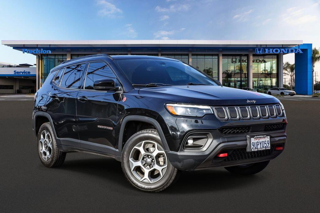 used 2022 Jeep Compass car, priced at $23,998