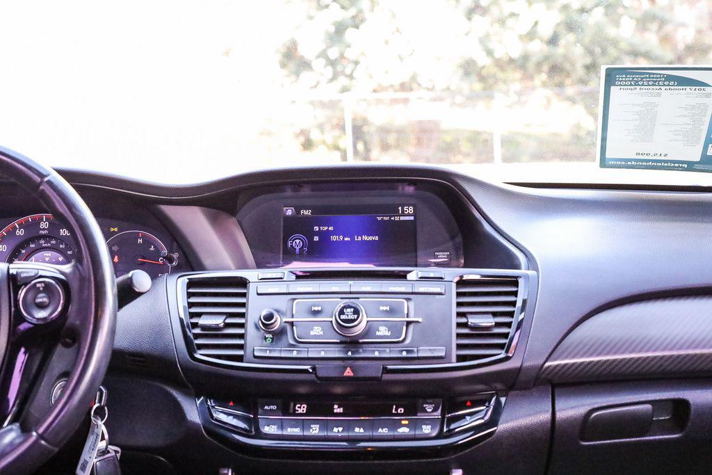 used 2017 Honda Accord car, priced at $15,998