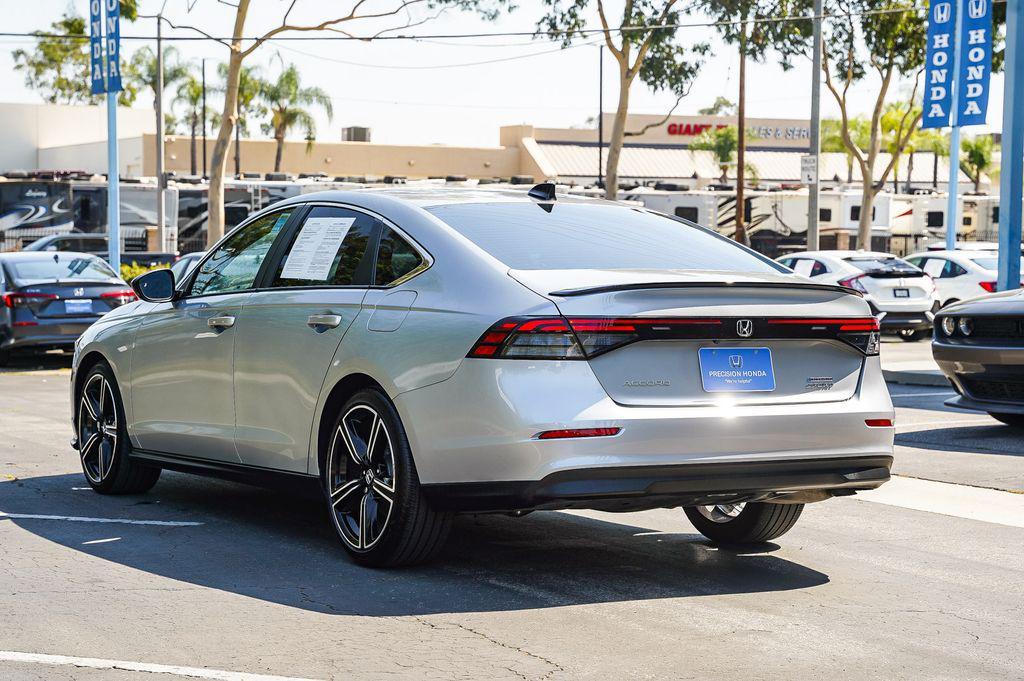 used 2024 Honda Accord Hybrid car, priced at $31,998