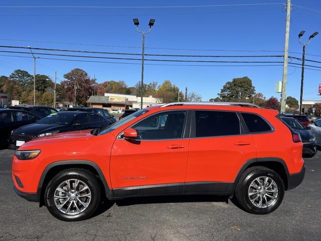 used 2021 Jeep Cherokee car, priced at $19,688