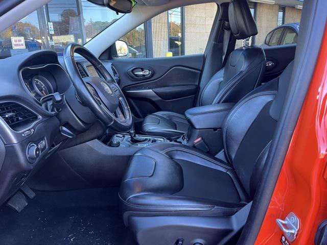 used 2021 Jeep Cherokee car, priced at $19,688