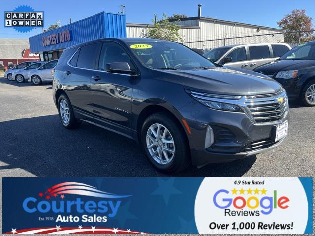 used 2023 Chevrolet Equinox car, priced at $22,489