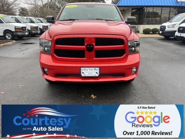 used 2018 Ram 1500 car, priced at $23,988