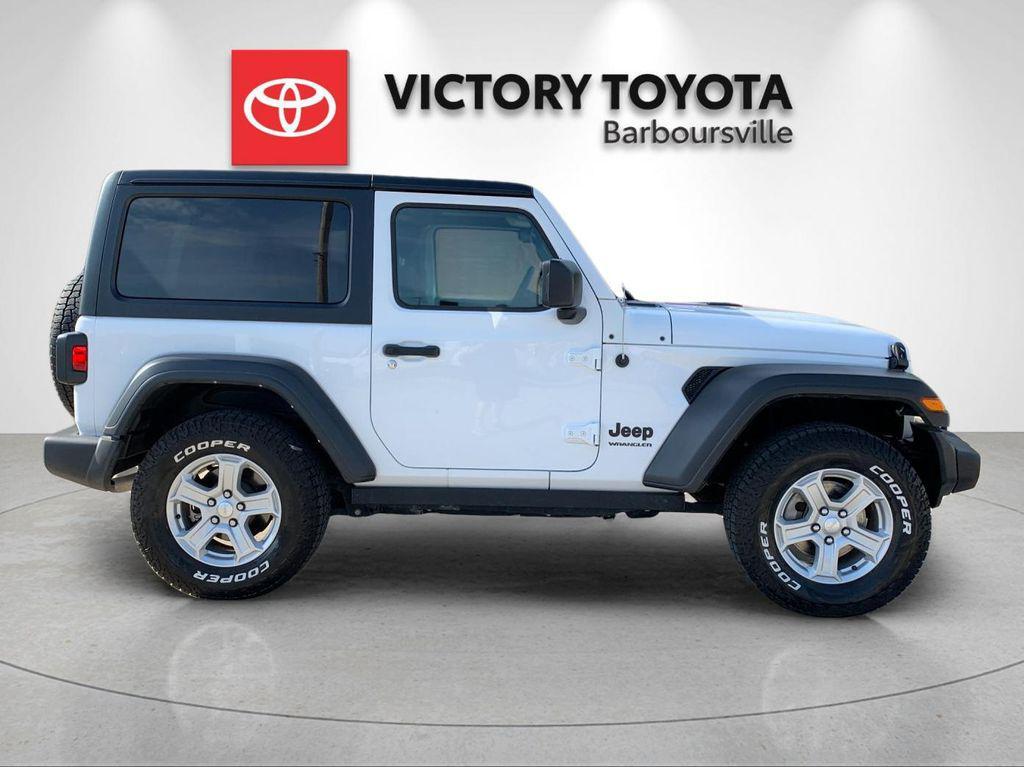 used 2022 Jeep Wrangler car, priced at $24,588