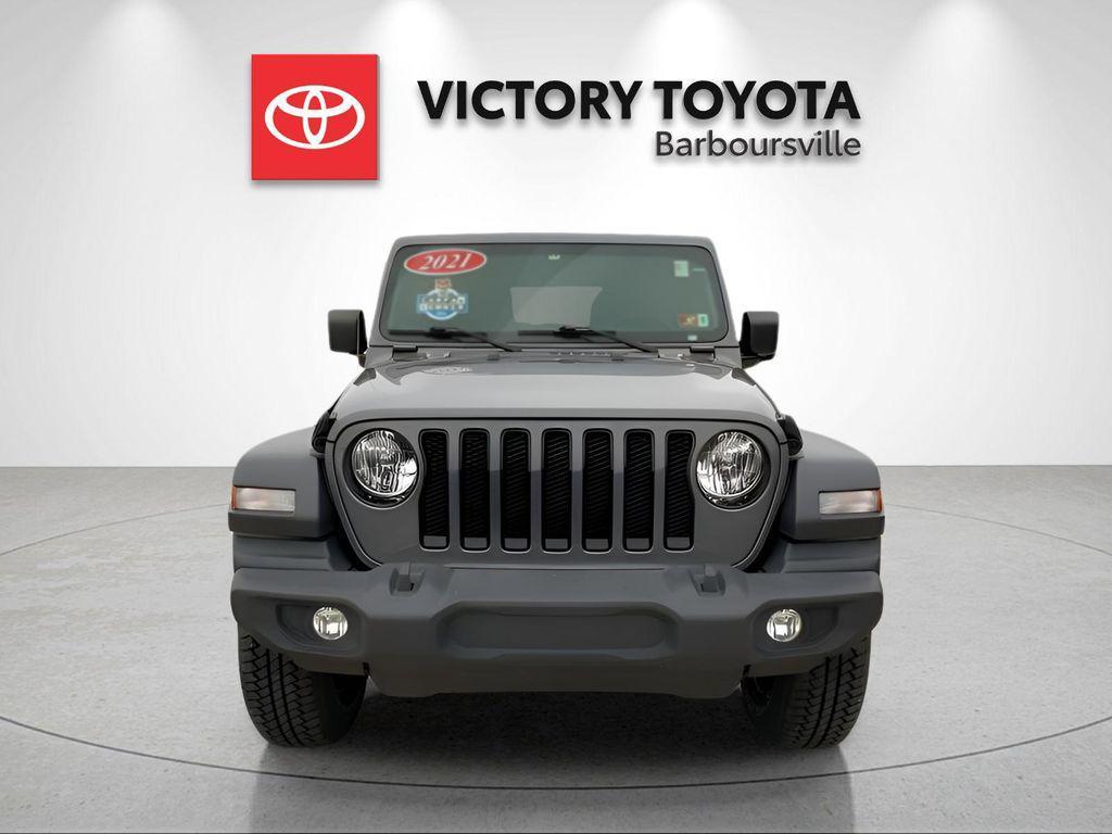 used 2021 Jeep Wrangler Unlimited car, priced at $26,988