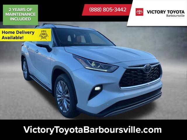 new 2025 Toyota Highlander Hybrid car, priced at $58,216