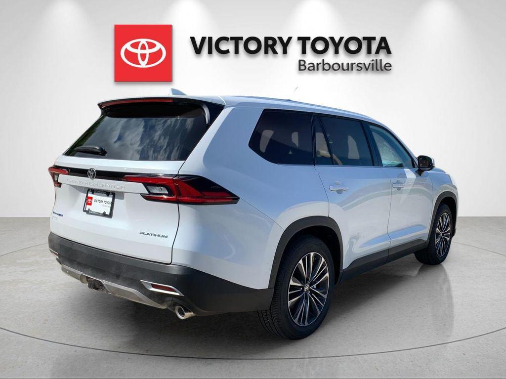 new 2026 Toyota Grand Highlander Hybrid car, priced at $63,338
