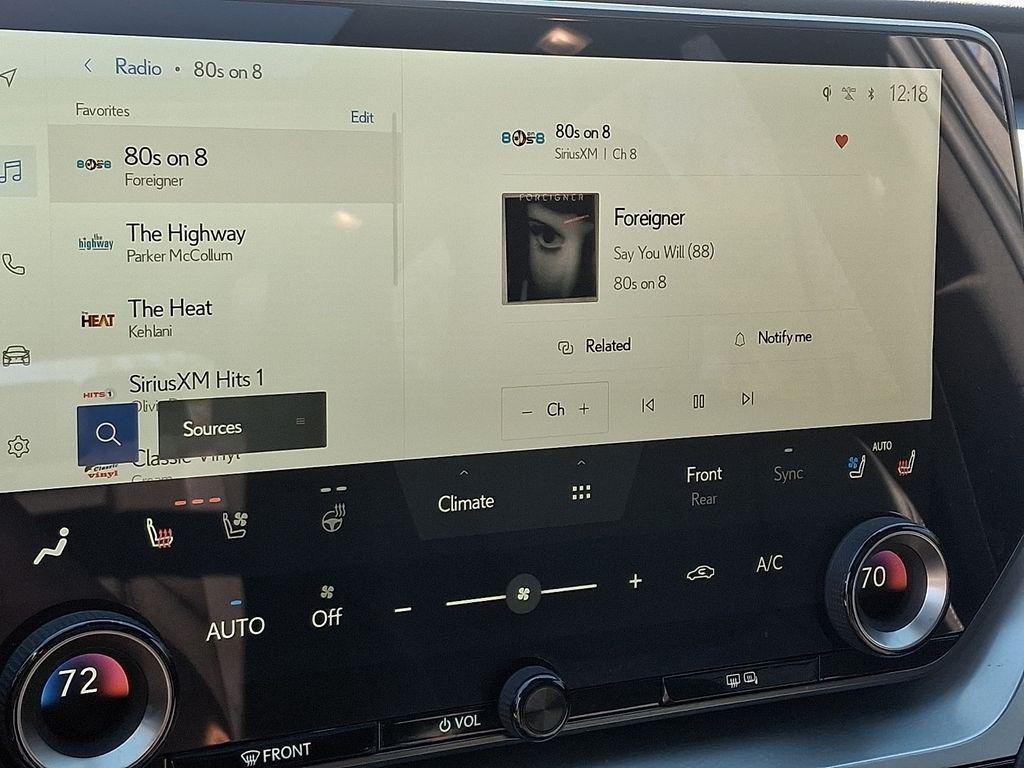 used 2025 Lexus TX 350 car, priced at $56,461