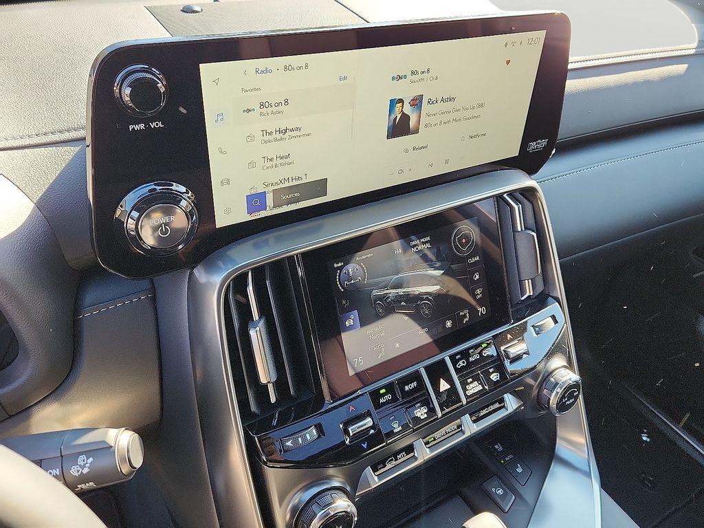 new 2025 Lexus LX 700h car, priced at $115,250