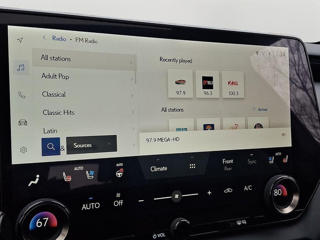 used 2024 Lexus RX 350 car, priced at $49,889