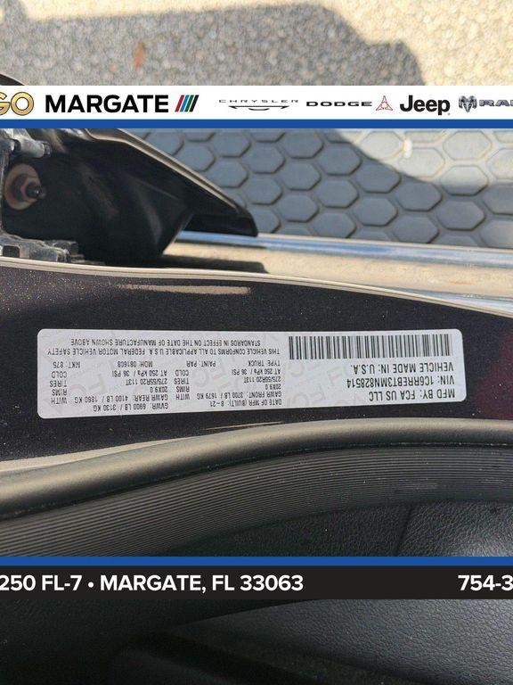 used 2021 Ram 1500 car, priced at $27,537