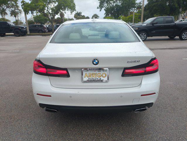 used 2021 BMW 530 car, priced at $23,250