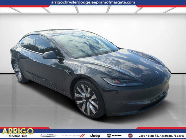 used 2025 Tesla Model 3 car, priced at $36,313