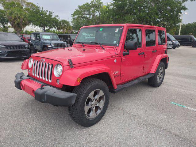 used 2017 Jeep Wrangler Unlimited car, priced at $21,875