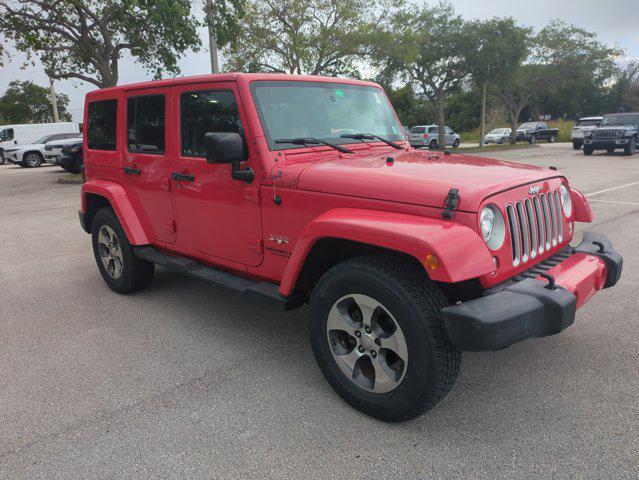 used 2017 Jeep Wrangler Unlimited car, priced at $21,875