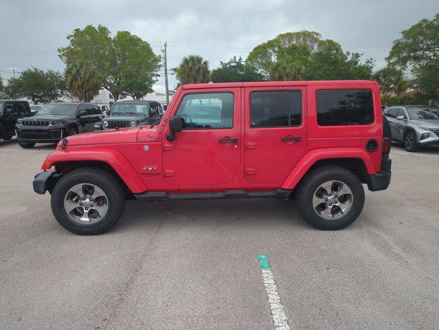 used 2017 Jeep Wrangler Unlimited car, priced at $21,875