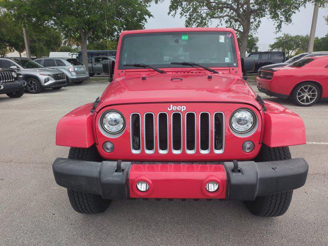 used 2017 Jeep Wrangler Unlimited car, priced at $21,875