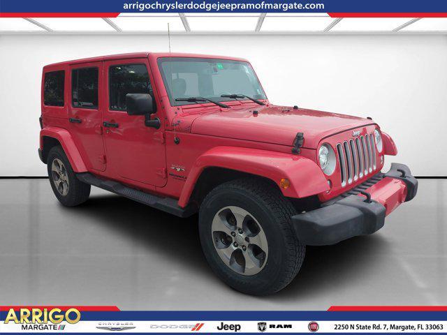 used 2017 Jeep Wrangler Unlimited car, priced at $21,127