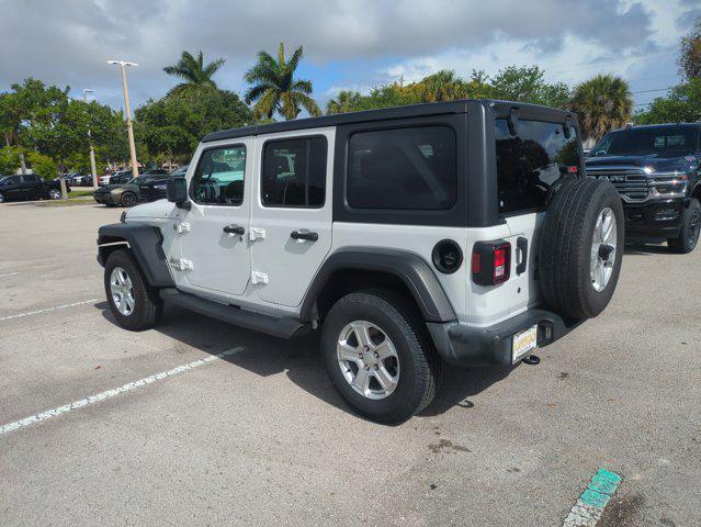 used 2020 Jeep Wrangler Unlimited car, priced at $21,594