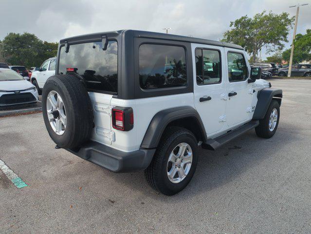 used 2020 Jeep Wrangler Unlimited car, priced at $21,594