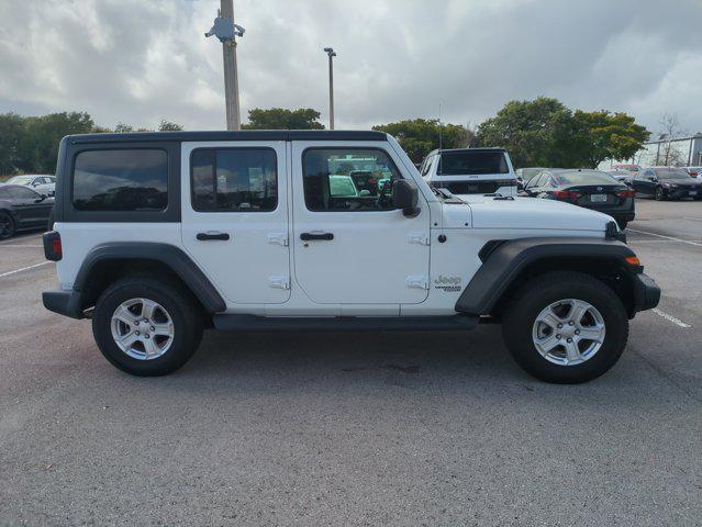 used 2020 Jeep Wrangler Unlimited car, priced at $21,594