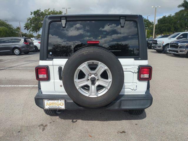 used 2020 Jeep Wrangler Unlimited car, priced at $21,594