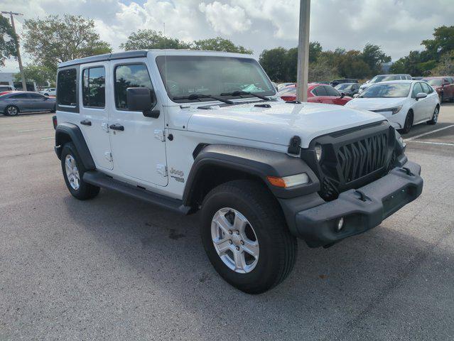 used 2020 Jeep Wrangler Unlimited car, priced at $21,594
