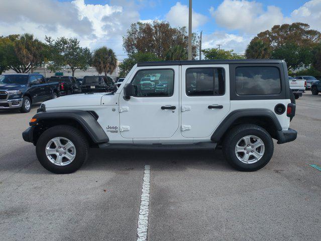used 2020 Jeep Wrangler Unlimited car, priced at $21,594