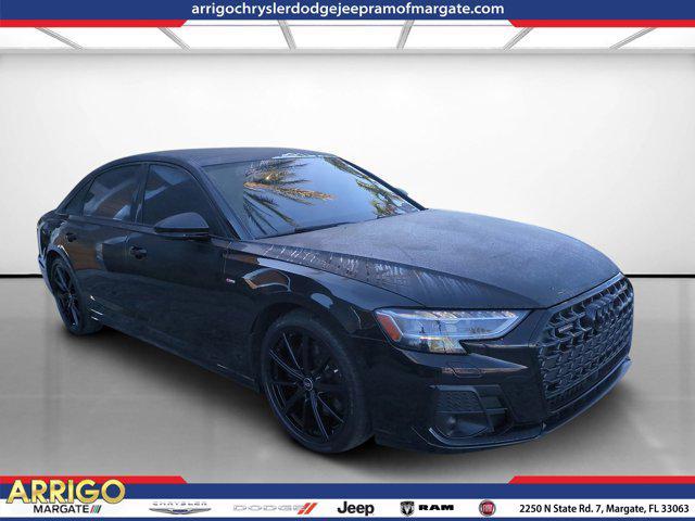 used 2024 Audi A8 car, priced at $53,178