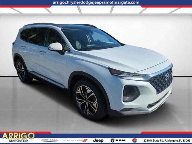 used 2019 Hyundai Santa Fe car, priced at $14,500
