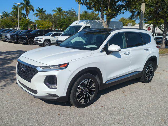 used 2019 Hyundai Santa Fe car, priced at $14,500