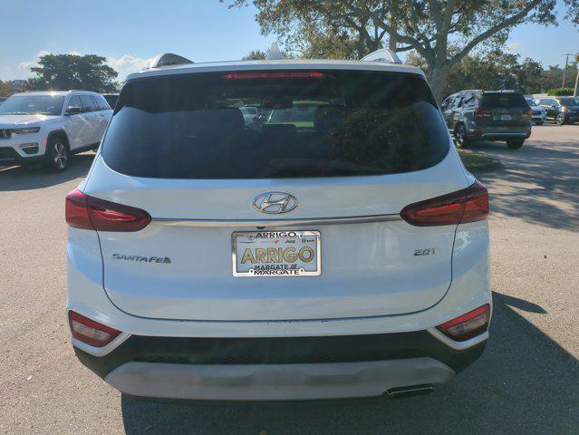used 2019 Hyundai Santa Fe car, priced at $14,500