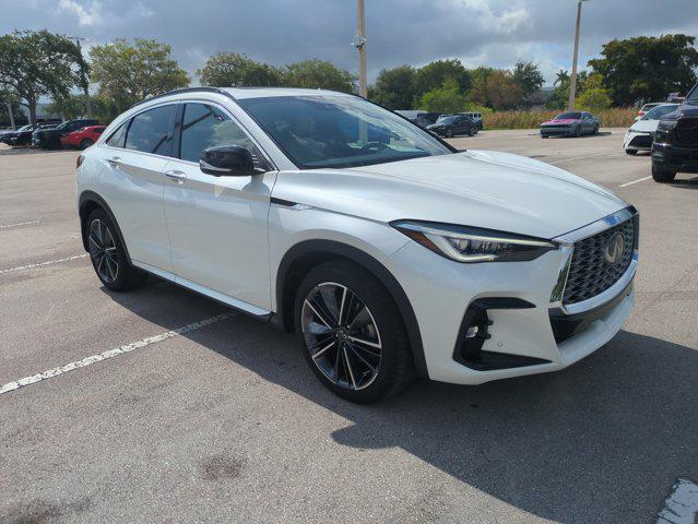 used 2025 INFINITI QX55 car, priced at $34,999