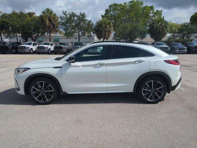 used 2025 INFINITI QX55 car, priced at $34,999
