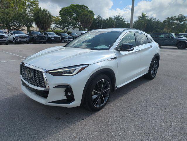 used 2025 INFINITI QX55 car, priced at $34,999