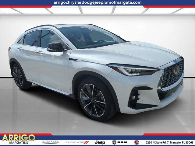 used 2025 INFINITI QX55 car, priced at $34,999