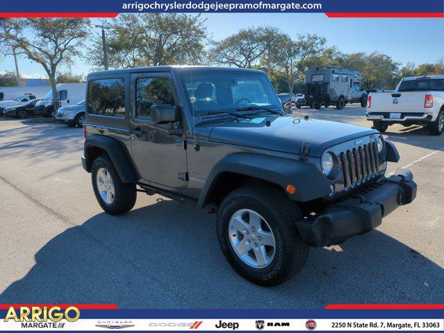 used 2014 Jeep Wrangler car, priced at $14,881