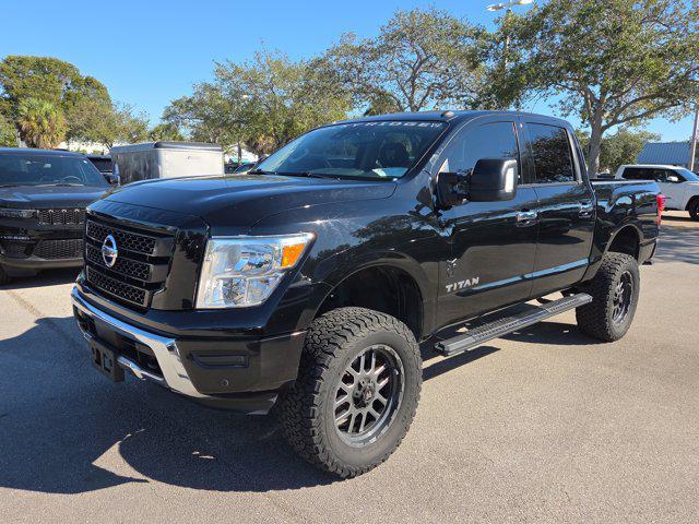 used 2021 Nissan Titan car, priced at $27,699