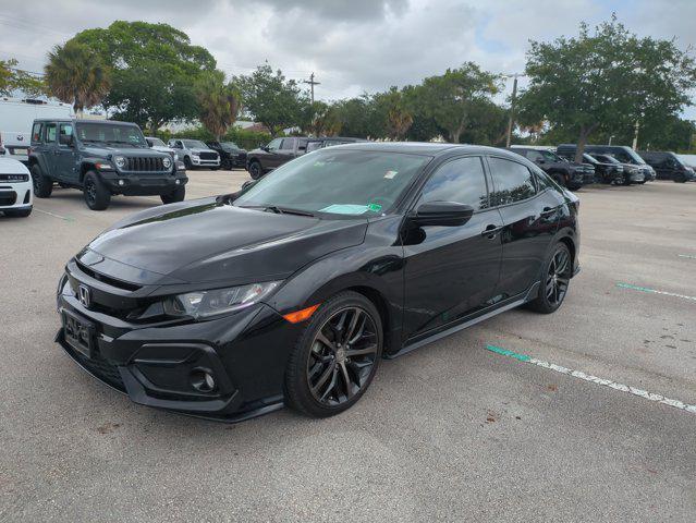 used 2021 Honda Civic car, priced at $17,639